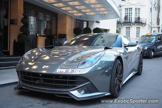 Ferrari F12 spotted in London, United Kingdom