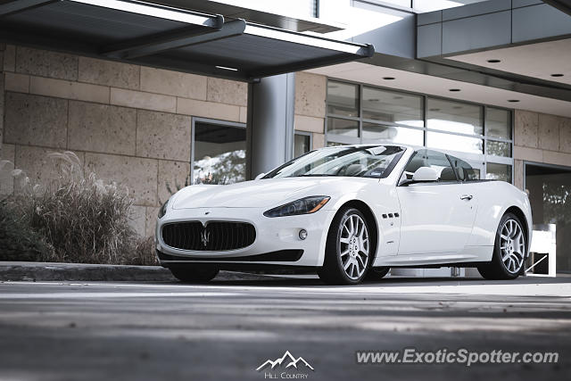 Maserati GranCabrio spotted in San Antonio, Texas