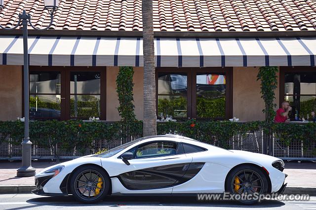 Mclaren P1 spotted in Newport Beach, California