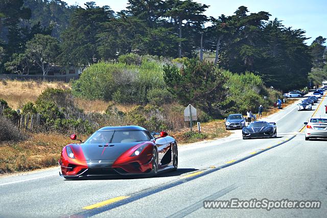 Koenigsegg Regera spotted in Big Sur, California
