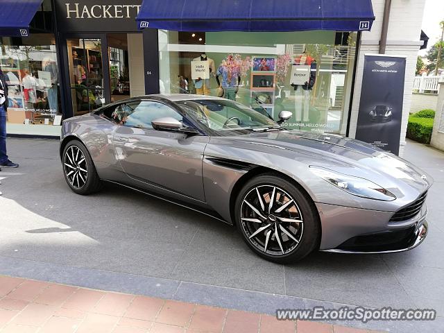 Aston Martin DB11 spotted in Knokke Zoute, Belgium