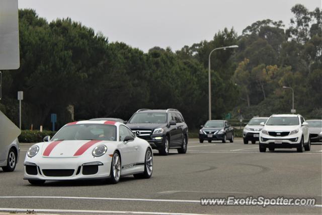 Porsche 911R spotted in Newport Beach, California