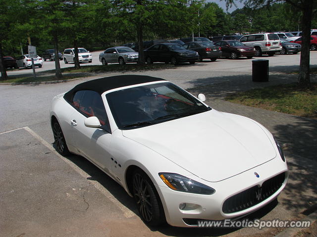Maserati GranCabrio spotted in Atlanta, Georgia