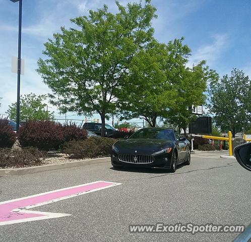 Maserati GranCabrio spotted in Secaucus, New Jersey
