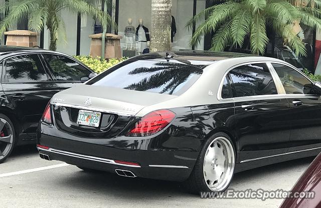 Mercedes Maybach spotted in Weston, Florida