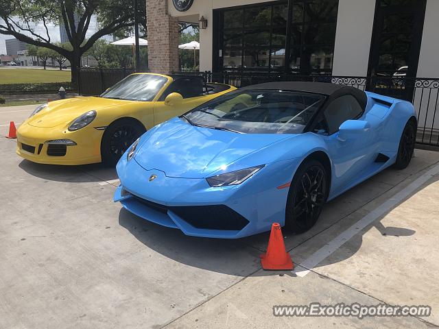 Lamborghini Huracan spotted in Houston, Texas