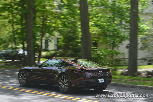Aston Martin DB11 spotted in Summit, New Jersey