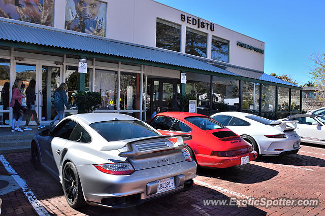 Porsche 911 GT2 spotted in Malibu, California