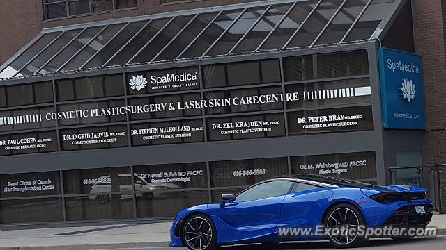 Mclaren 720S spotted in Toronto, Canada