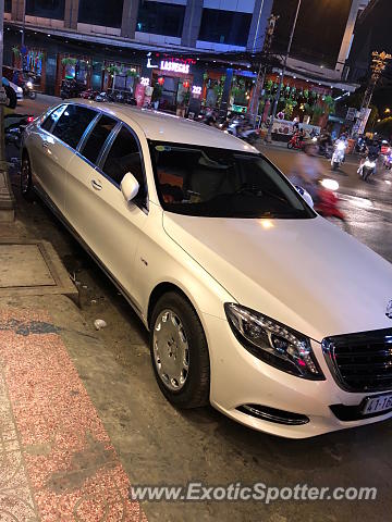 Mercedes Maybach spotted in Ho Chi Minh, Vietnam