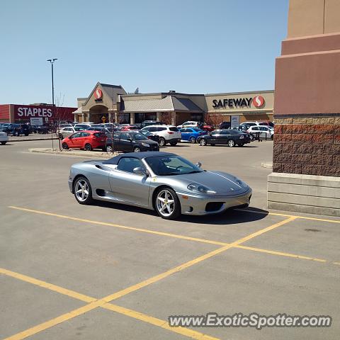 Ferrari 360 Modena spotted in Edmonton, Canada