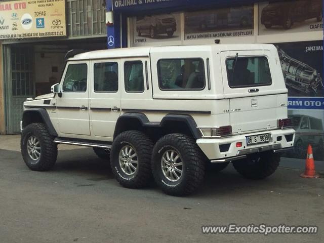 Mercedes 6x6 spotted in Ankara, Turkey