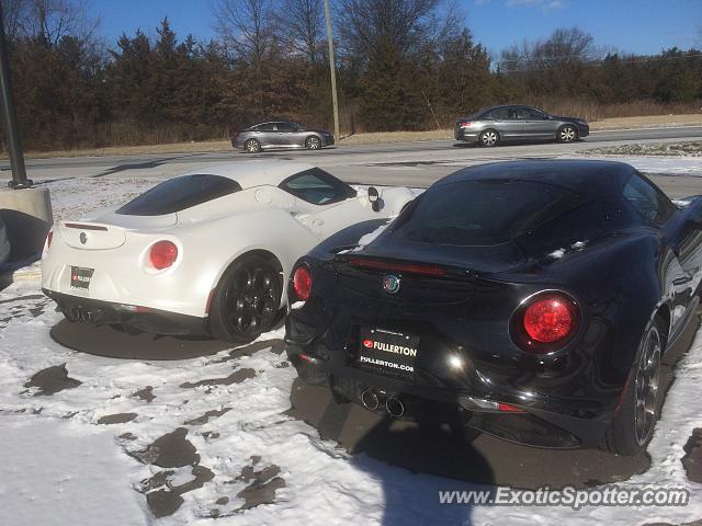 Alfa Romeo 4C spotted in Watchung., New Jersey