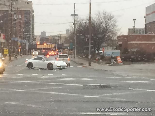 Porsche 911 spotted in Newark, New Jersey