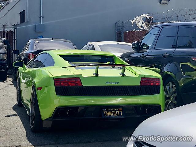 Lamborghini Gallardo spotted in San Bruno, California