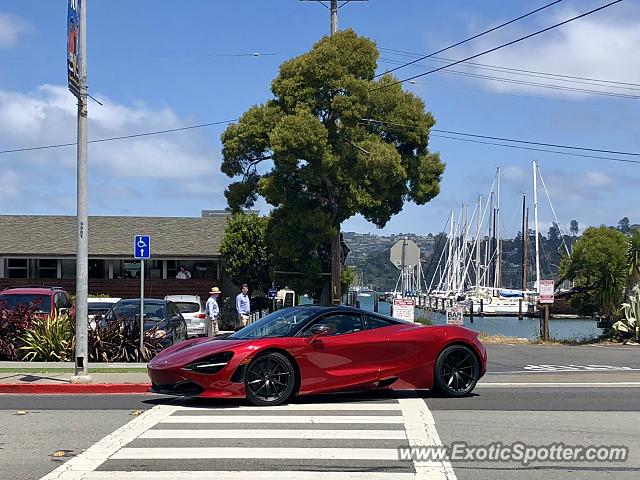 Mclaren 720S spotted in Sausalito, California