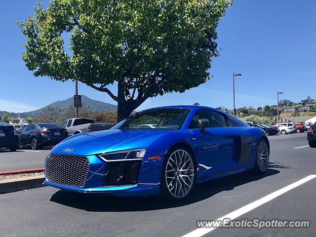 Audi R8 spotted in Larkspur, California