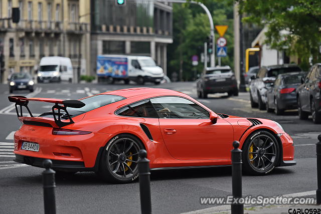 Porsche 911 GT3 spotted in Warsaw, Poland