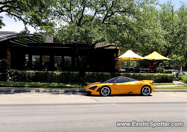 Mclaren 720S spotted in Dallas, Texas