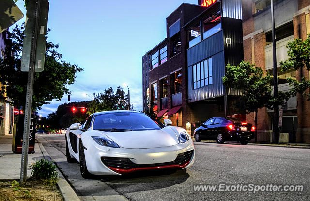 Mclaren MP4-12C spotted in Raleigh, North Carolina