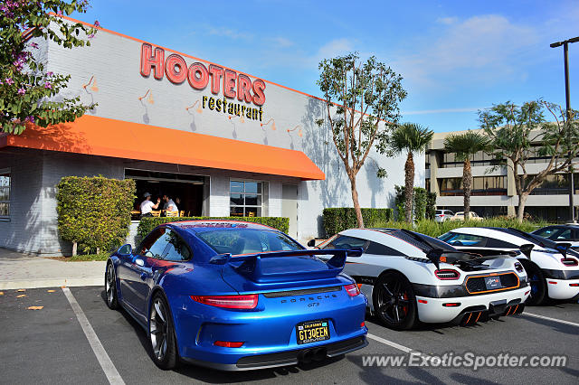 Porsche 911 GT3 spotted in Costa Mesa, California