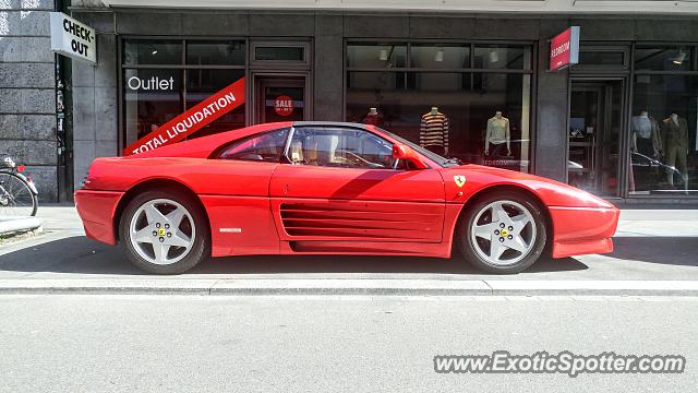 Ferrari 348 spotted in Vaduz, Liechtenstein