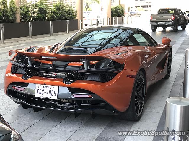 Mclaren 720S spotted in Dallas, Texas