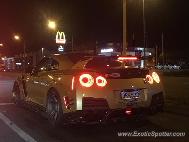 Nissan GT-R spotted in Christchurch, New Zealand