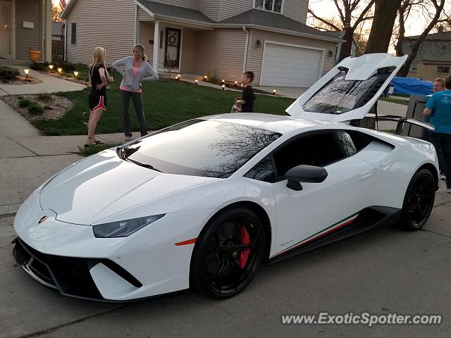 Lamborghini Huracan spotted in West Allis, United States