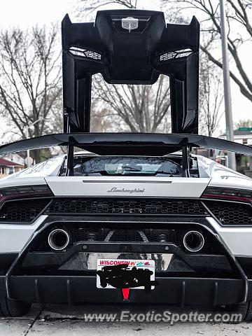 Lamborghini Huracan spotted in West Allis, United States