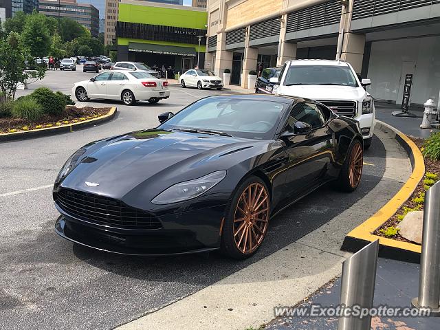 Aston Martin DB11 spotted in Buckhead, Georgia