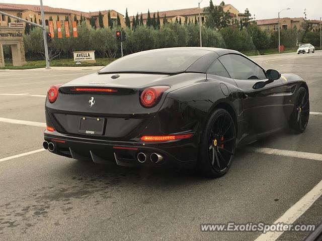 Ferrari California spotted in Irvine, California