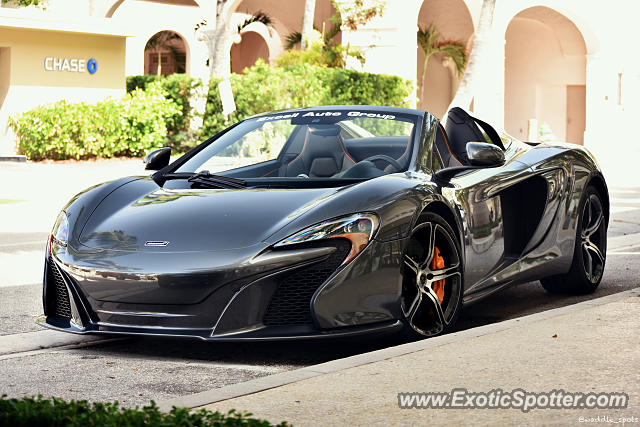 Mclaren 650S spotted in Palm Beach, Florida