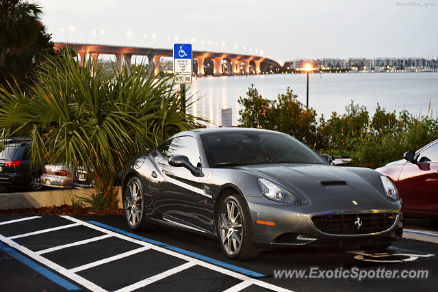 Ferrari California spotted in Stuart, Florida