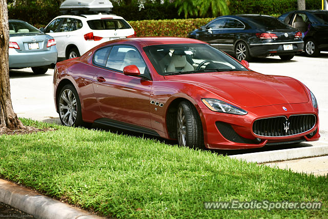 Maserati GranTurismo spotted in Jupiter, Florida
