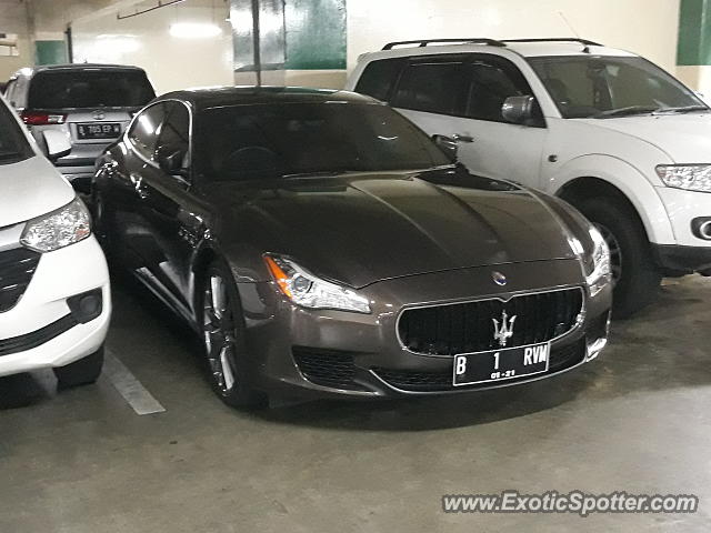 Maserati Quattroporte spotted in Jakarta, Indonesia