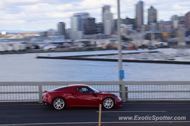Alfa Romeo 4C spotted in Auckland, New Zealand