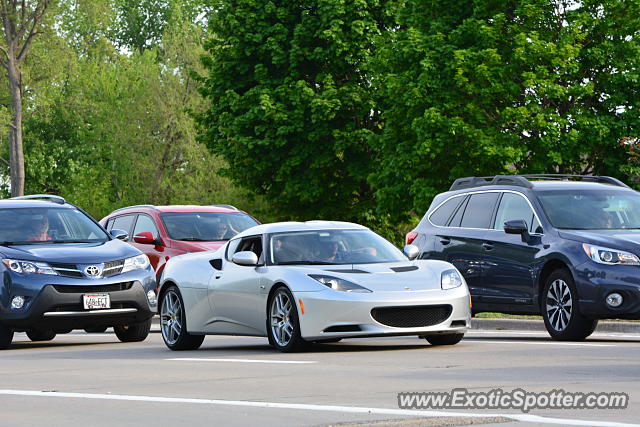 Lotus Evora spotted in Madison, Wisconsin