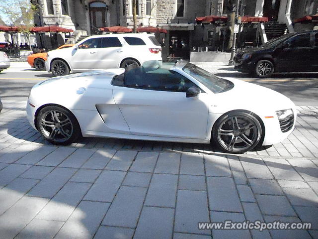 Audi R8 spotted in Quebec City, Canada
