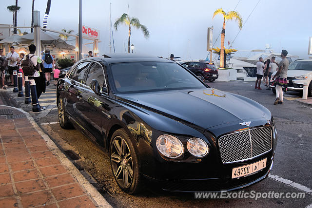 Bentley Flying Spur spotted in Puerto Banus, Spain