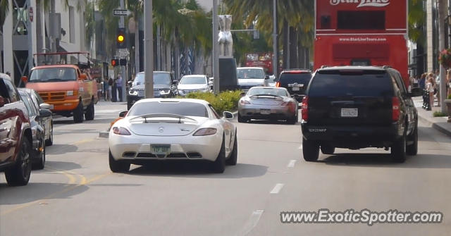 Mercedes SLS AMG spotted in Beverly Hills, California