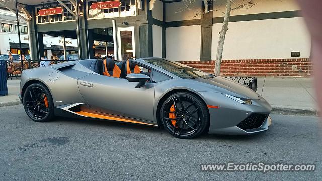 Lamborghini Huracan spotted in Columbus, Ohio
