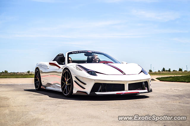 Ferrari 458 Italia spotted in Dallas, Texas