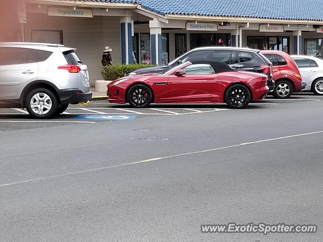 Jaguar F-Type spotted in Waipio, Oahu, Hawaii