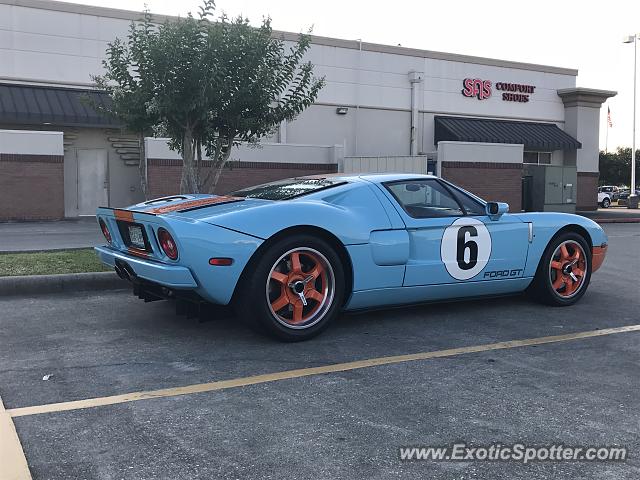 Ford GT spotted in Beaumont, Texas