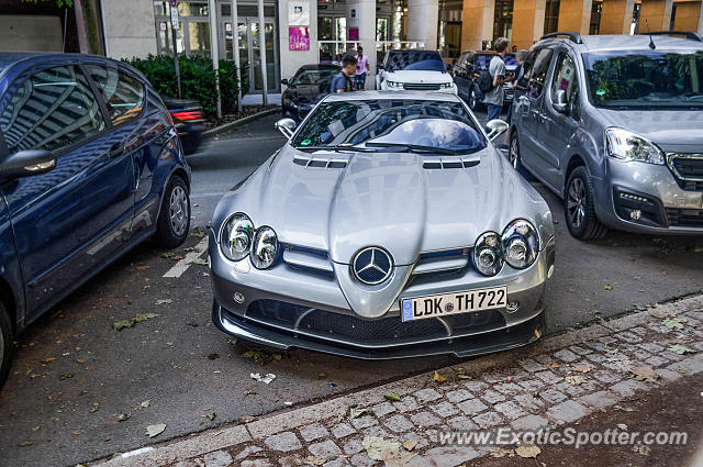 Mercedes SLR spotted in Düsseldorf, Germany