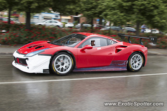 Ferrari 488 GTB spotted in Bologna, Italy