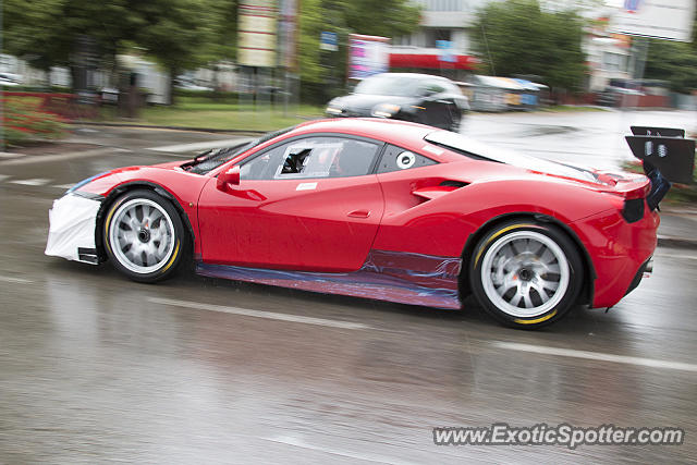 Ferrari 488 GTB spotted in Bologna, Italy