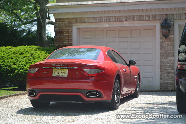 Maserati GranTurismo spotted in Spring Lake, New Jersey