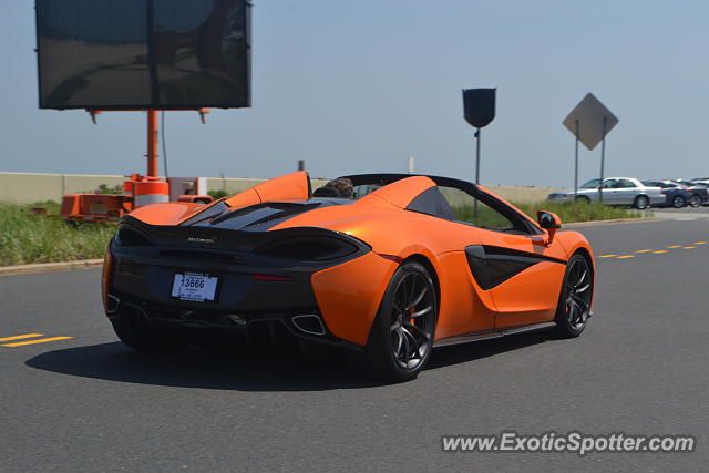 Mclaren 570S spotted in Spring Lake, New Jersey